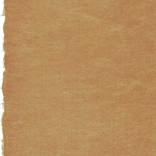 Hand Made Korean Hanji Paper- Ginger 25x37" Sheet Hand Made Korean Hanji Paper- Ginger 25x37" Sheet
