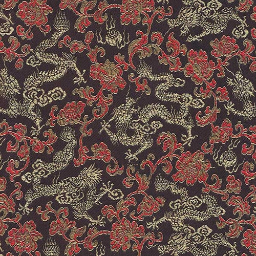 Chinese Brocade Paper- Chinese Dragons 26x16.75" Sheet  Chinese Brocade Paper- Chinese Dragons 26x16.75" Sheet