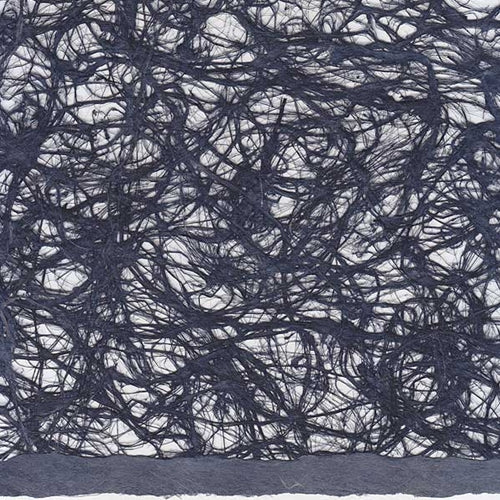 Amate Bark Paper from Mexico- Lace Azul Obscuro 15.5x23 Inch Sheet Amate Bark Paper from Mexico- Lace Azul Obscuro 15.5x23 Inch Sheet