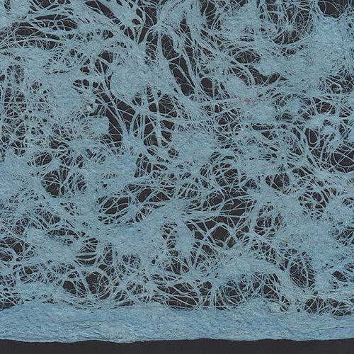 Amate Bark Paper from Mexico- Lace Azul Turqueza 15.5x23 Inch Sheet Amate Bark Paper from Mexico- Lace Azul Turqueza 15.5x23 Inch Sheet