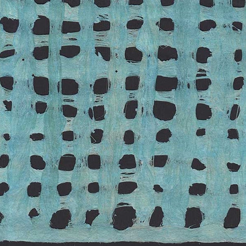 Amate Bark Paper from Mexico - Weave Azul Claro 15.5x23 Inch Sheet Amate Bark Paper from Mexico- Woven Azul Claro 15.5x23 Inch Sheet