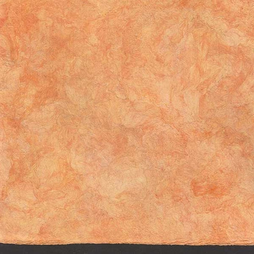 Amate Bark Paper from Mexico - Solid Naranja 15.5x23 Inch Sheet Amate Bark Paper from Mexico- Solid Naranja 15.5x23 Inch Sheet