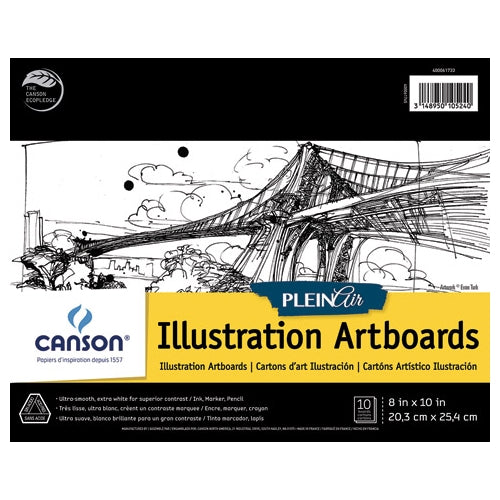Canson Plein Air Illustration Artboard Pad - 8"x10" Canson Plein Air Illustration Artboard Pad - 8"x10"