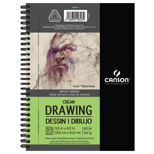 Canson Artist Series Drawing Pads 5.5"x8.5"