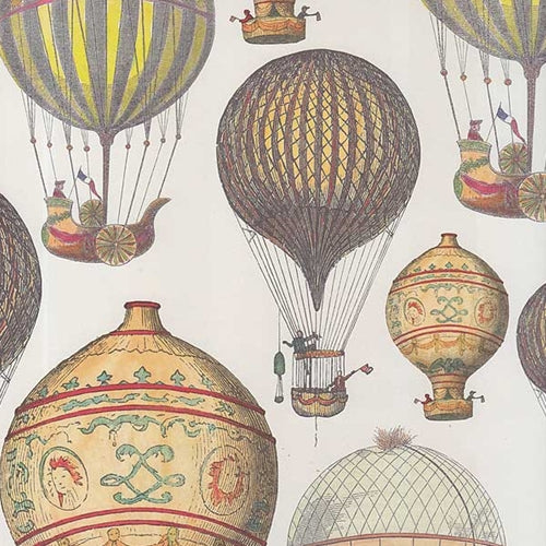 Tassotti Paper- Hot Air Balloons 19.5x27.5 Inch Sheet Tassotti Paper- Hot Air Balloons 19.5x27.5 Inch Sheet
