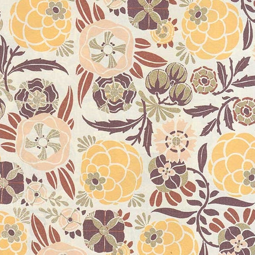 Rossi Decorated Papers from Italy - Liberty Flowers Yellow 28"x40" Sheet Rossi Decorated Papers from Italy - Liberty Flowers Yellow 28"x40" Sheet