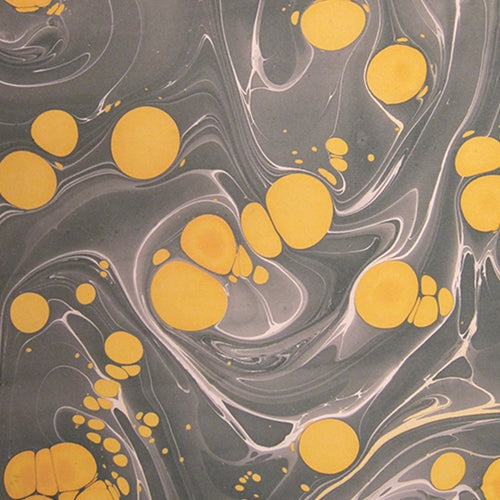 Marbled Paper from India- Molecular Peach, Grey, and Blush 22x30" Sheet Molecular Peach/Grey/Blush 22x30" Sheet