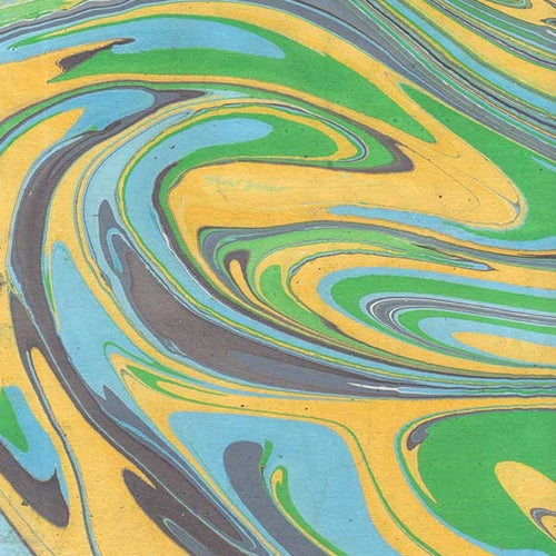 Geode Blue/Green/Black/Grey 22x30" Sheet Geode Blue/Green/Black/Grey 22x30" Sheet