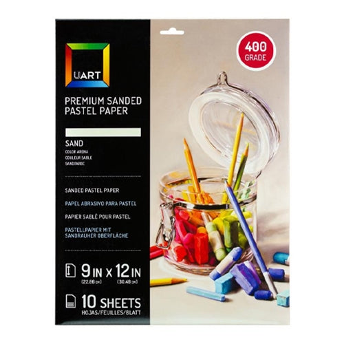 UART Grade 400 Archival Sanded Pastel Paper Sheets 9"x12"