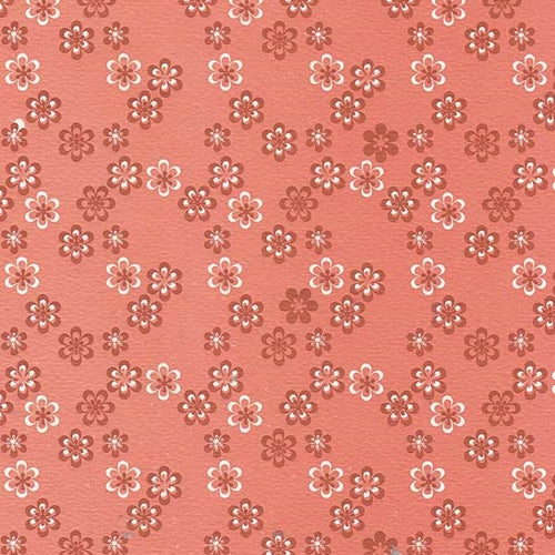 Rossi Italian Letterpress Paper- Flowers in Reds Rossi Italian Letterpress Paper- Flowers in Reds