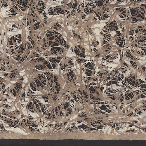 Amate Bark Paper from Mexico - Lace Bicolor 15.5x23 Inch Sheet Amate Bark Paper from Mexico - Lace Bicolor 15.5x23 Inch Sheet