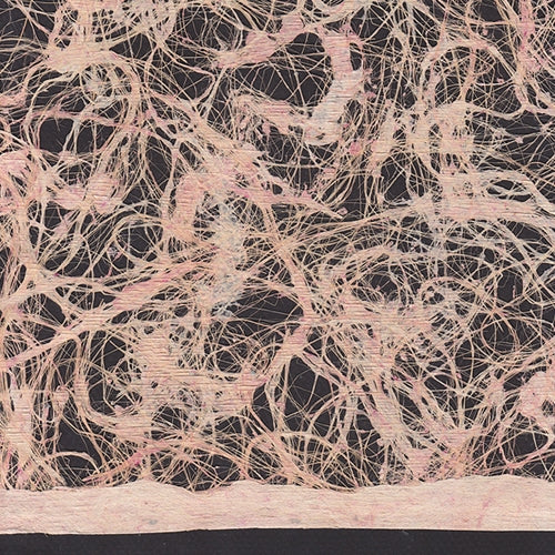 Amate Bark Paper from Mexico - Lace Salmon 15.5x23 Inch Sheet Amate Bark Paper from Mexico - Lace Salmon 15.5x23 Inch Sheet