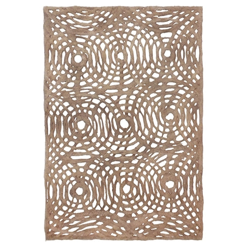 Amate Bark Paper from Mexico- Circular Woven Bayo 15.5x23 Inch Sheet  Amate Bark Paper from Mexico- Circular Woven Bayo 15.5x23 Inch Sheet