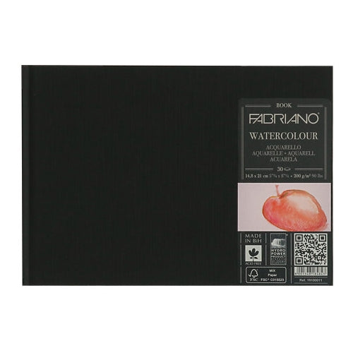 Fabriano Watercolor Book - 90lb Cold Press Landscape 5.75"x8.25"