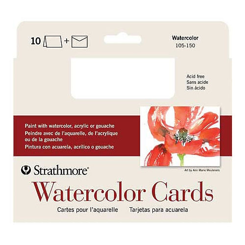 Strathmore Watercolor Cards Full Size (50/Pk)