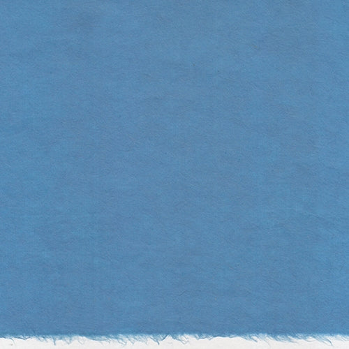 Hand Made Korean Hanji Paper- Blue Jay 25x37" Sheet Hand Made Korean Hanji Paper- Blue Jay 25x37" Sheet