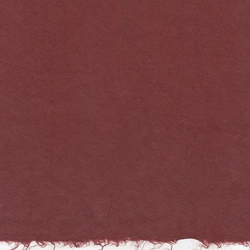 Hand Made Korean Hanji Paper- Dark Rust 25x37" Sheet Hand Made Korean Hanji Paper- Dark Rust 25x37" Sheet