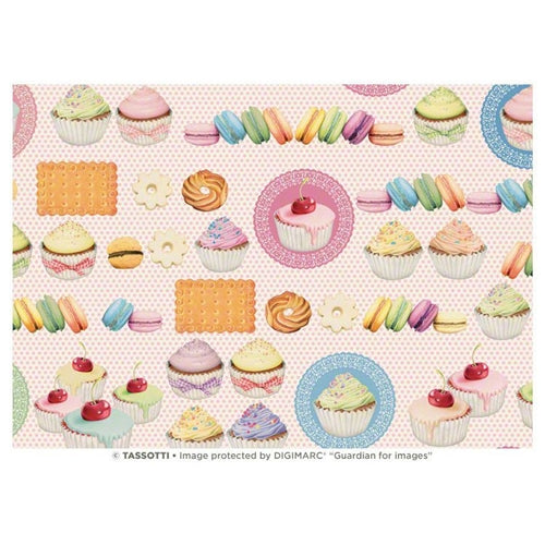 Tassotti Paper- Pasticcini 19.5" x 27.5" Tassotti Paper- Pasticcini 19.5" x 27.5"