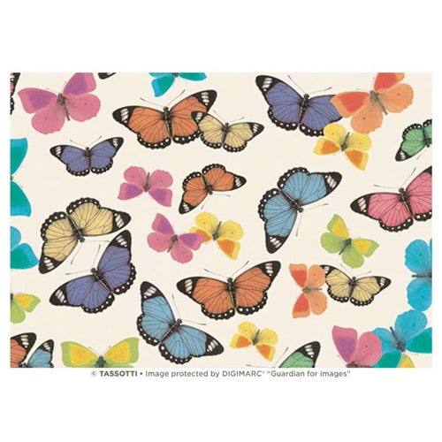 Tassotti Paper- Farfalle Colorate 19.5" x 27.5" Tassotti Paper- Farfalle Colorate 19.5" x 27.5"