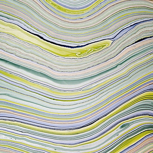 Thai Marbled Mulberry Paper- Ammolite 25x37 Inch Sheet Thai Marbled Mulberry Paper- Ammolite 25x37 Inch Sheet