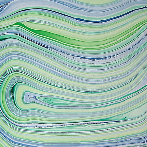 Thai Marbled Mulberry Paper- Chrysocolla 25x37 Inch Sheet Thai Marbled Mulberry Paper- Chrysocolla 25x37 Inch Sheet