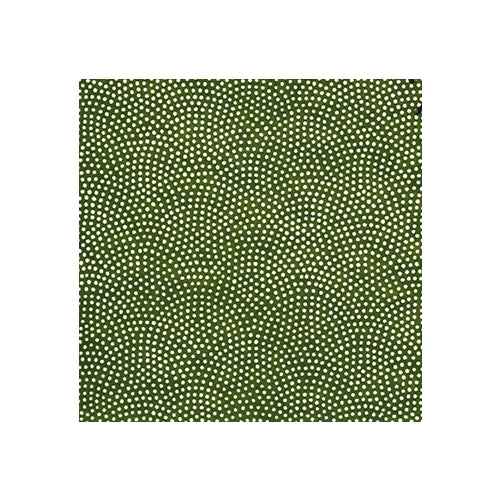 Yuzen White Dots on Green 18"x24" Sheet Yuzen White Dots on Green 18"x24" Sheet
