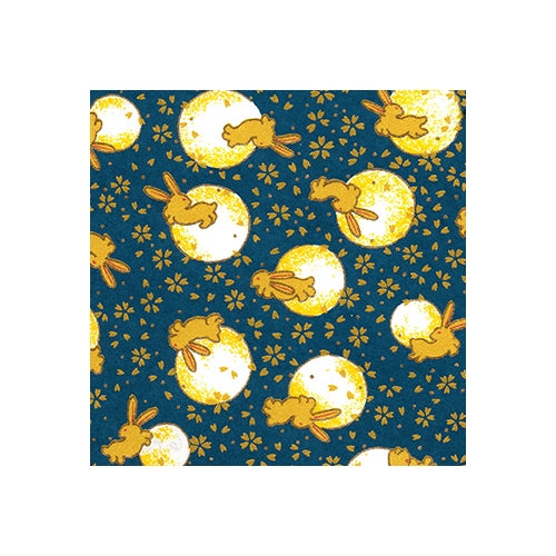 Rabbits Over the Moon on Night Sky 18"x24" Sheet Rabbits Over the Moon on Night Sky 18"x24" Sheet