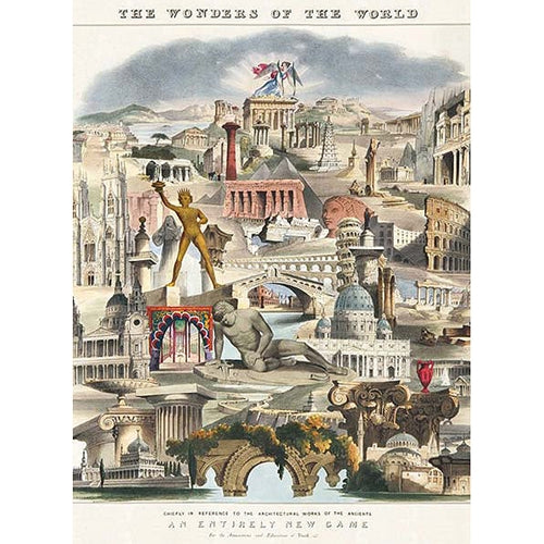 The Wonders of the World- Poster Paper 19.5 x 27.25" Sheet The Wonders of the World- Poster Paper 19.5 x 27.25" Sheet