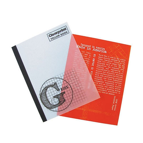 Clearprint Vellum Books 8.5" x 11"  8x8 Grid