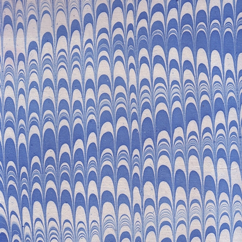 Marbled Paper from India - Blueberry Ripples 22"x30" Sheet Marbled Paper from India - Blueberry Ripples 22"x30" Sheet