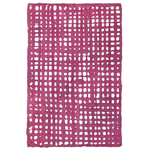 Amate Bark Paper from Mexico - Weave Fuchsia 15.5x23 Inch Sheet Amate Bark Paper from Mexico - Weave Fiusha 15.5x23 Inch Sheet