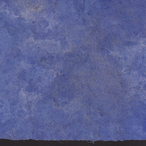 Amate Bark Paper from Mexico - Solid Azul Blue 15.5x23 Inch Sheet Amate Bark Paper from Mexico - Solid Azul Blue 15.5x23 Inch Sheet