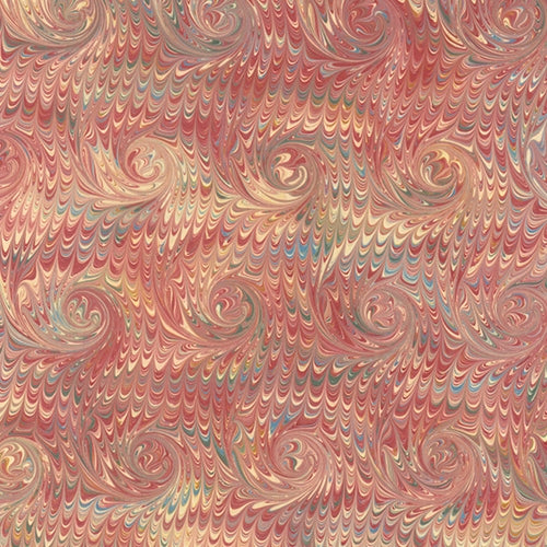 Handmade Italian Marble Paper- Scroll Swirls Burgundy 19.5 x 27" Sheet Handmade Italian Marble Paper- Scroll Swirls Burgundy 19.5 x 27" Sheet