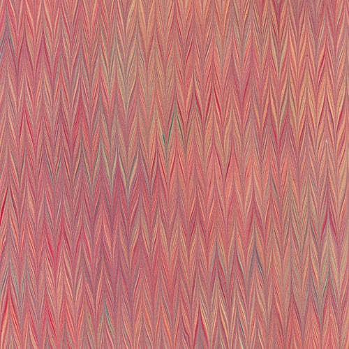 Handmade Italian Marble Paper- Zig Zag Red & Yellow 19.5 x 27" Sheet Handmade Italian Marble Paper- Zig Zag Red & Yellow 19.5 x 27" Sheet