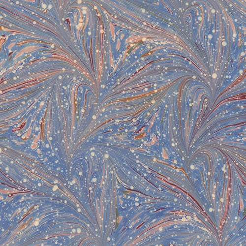 Handmade Italian Marble Paper- Multicolor Star Pattern 19.5 x 27" Sheet Handmade Italian Marble Paper- Multicolor Star Pattern 19.5 x 27" Sheet