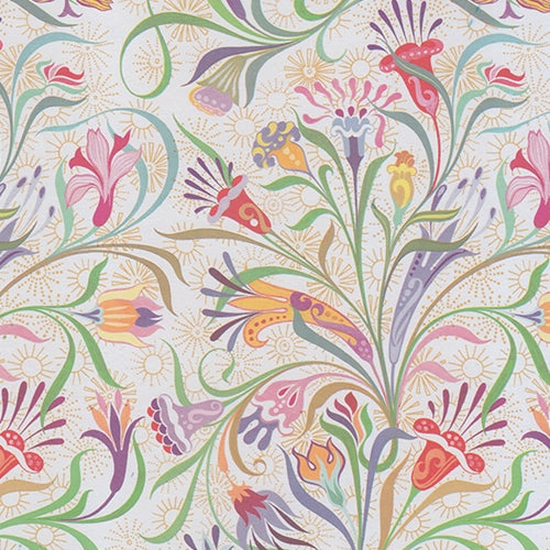 Carta Varese Florentine Paper- Traditional Italian Floral 19x27 Inch Sheet Carta Varese Florentine Paper- Traditional Italian Floral 19x27 Inch Sheet