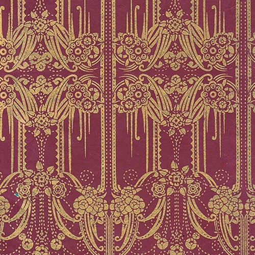 Art Deco Floral Column Paper Art Deco Floral Column Paper- Natural 20x30" Sheet