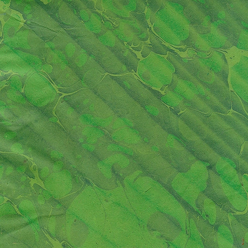Nepalese Marbled Paper- Stone Wave Green Nepalese Marbled Paper- Stone Wave Green