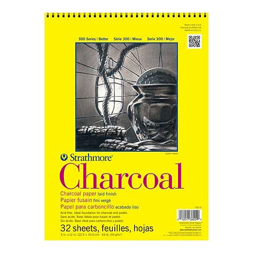 Strathmore Charcoal Paper Pads 300 Series 18" x 24" 24 Shts./Pad