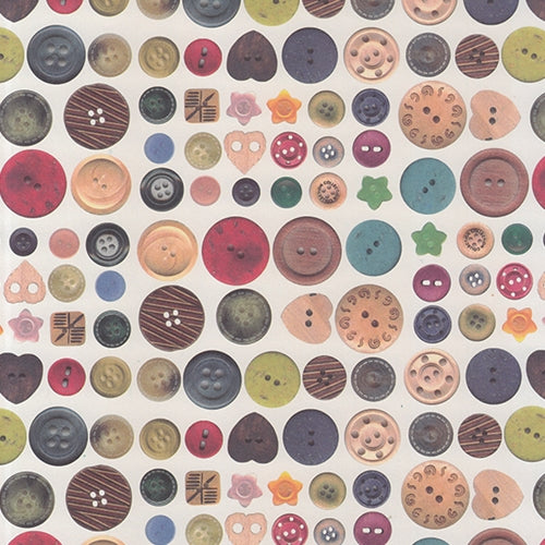 Tassotti Paper - Buttons 19.5"x27.5" Sheet Tassotti Paper - Buttons 19.5"x27.5" Sheet