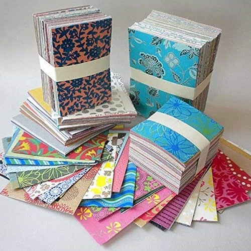 Shizen Decorative Handmade Paper- 5 Pound Scrap Box Shizen Decorative Handmade Paper- 5 Pound Scrap Box