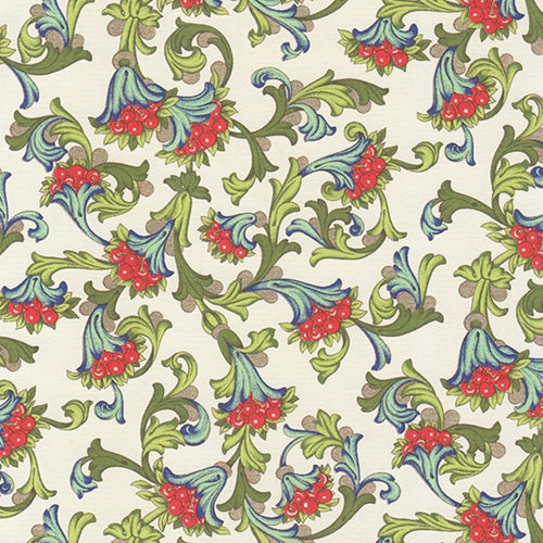 Rossi Decorated Papers from Italy - Cherries, Florentine Style 28"x40" Sheet Rossi Decorated Papers from Italy - Cherries, Florentine Style 28"x40" Sheet