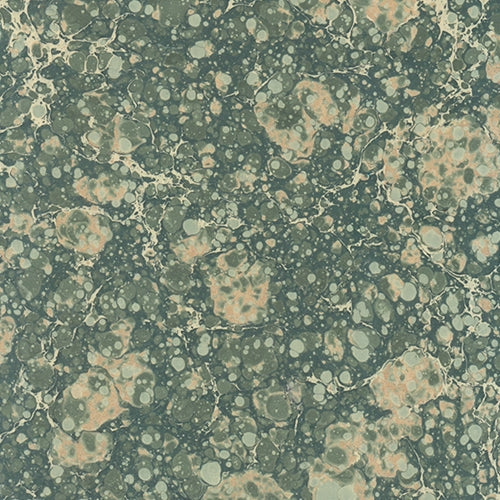 Handmade Italian Marble Paper- Stone Marble Dark Green and Metallic Gold 19.5 x 27" Sheet Handmade Italian Marble Paper- Stone Marble Dark Green and Metallic Gold 19.5 x 27" Sheet 