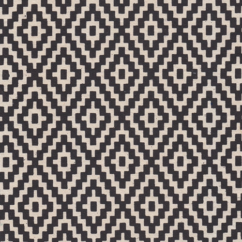 Zig Zag Steps Op Art (Optical Illusion) Paper- Black on Natural Zig Zag Steps Op Art (Optical Illusion) Paper- Black on Natural
