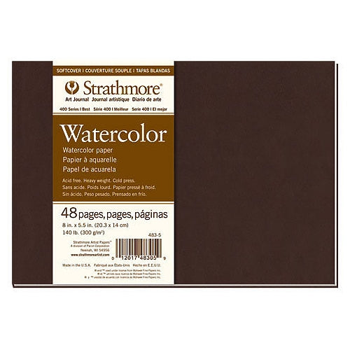 Strathmore Softcover Watercolor Art Journals 400 Series