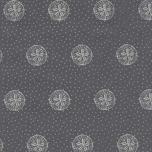 Sand Dollars- Silver on Gray 22x30" Sheet Sand Dollars- Silver on Gray 22x30" Sheet