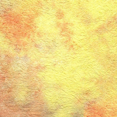 Thai Sheer Watercolor Momi ��� Yellow/Peach/Lavender 23x34" Sheet Thai Sheer Watercolor Momi ��� Yellow/Peach/Lavender 23x34" Sheet
