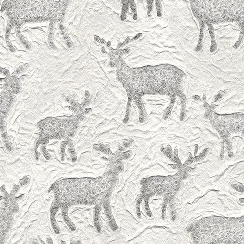 Thai Heavily Embossed Paper- Deer  Thai Heavily Embossed Paper- Deer