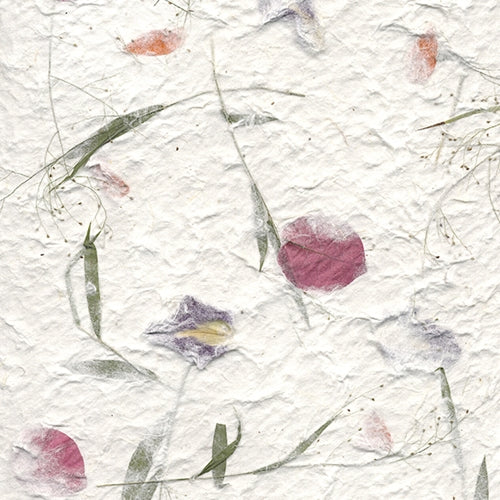Thai Garden Paper- Iris/Marigold/Bougainvillea  Thai Garden Paper- Iris/Marigold/Bougainvillea