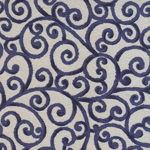 Blue Scrolls on Taupe 21x31" Sheet Blue Scrolls on Taupe 21x31" Sheet